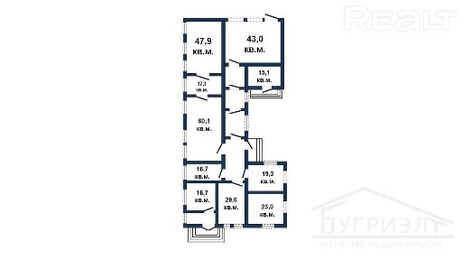Офисы в аренду в д. Збироги - 220039а