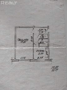 Купить 1-комнатную квартиру, г. Витебск, ул. Змитрока Бядули 1-я
