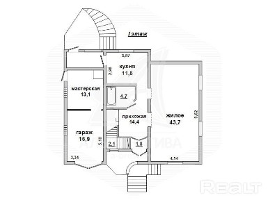 Продажа жилого дома в Брестском районе, Жабинковск 192097