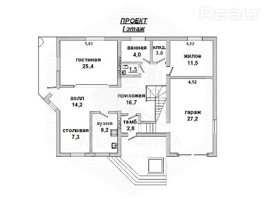 Продажа коробки дома в Брестском районе, Клейников 202222