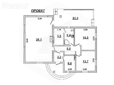 Продажа дома под чистовую отделку в Брестском райо 203433