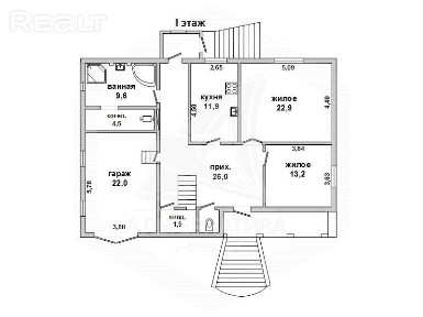 Продажа жилого дома в Кобринском районе, Хидрински 160565