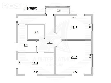 Продажа коробки дома в Брестском районе, Клейников 204047