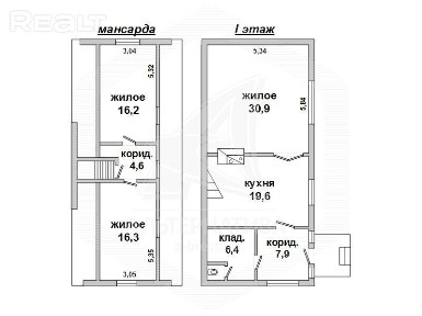 Продажа дома в деревне в Брестском районе, Каменец 170066