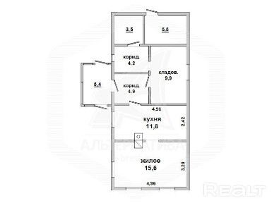 Продажа дома в деревне в Жабинковском районе, Жаби 183222