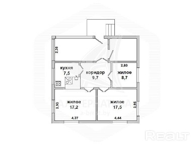 Продажа дома в деревне в Брестском районе, Домачев 212476