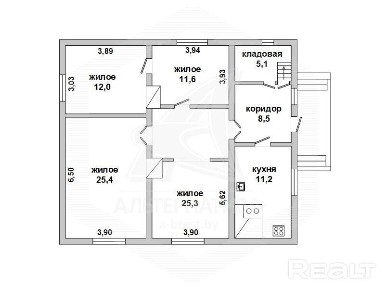 Продажа жилого дома в Кобринском районе, Дивинский 200622