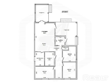 Продажа коробки дачного дома в Жабинковском районе 223032