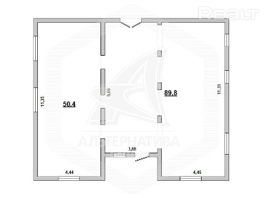 Продажа коробки дома в Брестском районе, Жабинковс 230211