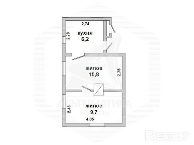 Продажа квартиры в блокированном доме в Бресте, МИ 210306