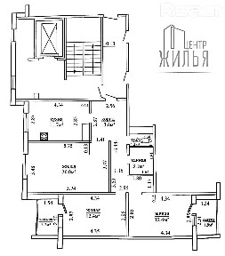 Просторная 3-х комнатная квартира на Наполеона Орды