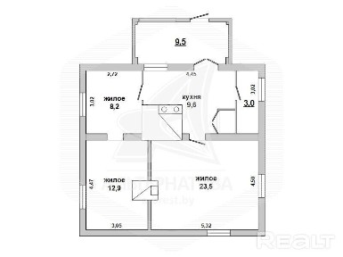 Продажа дома в деревне в Малоритском районе, Велик 230981
