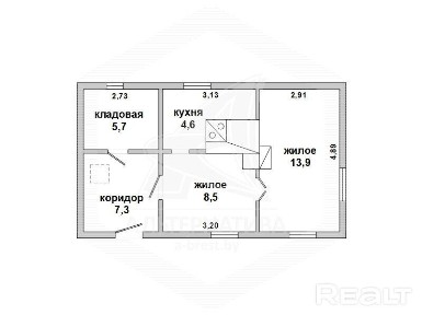 Продажа дома в деревне в Брестском районе, Домачев 202817