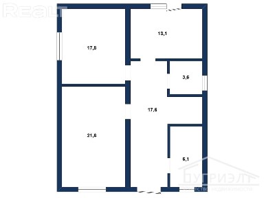 Двухэтажная коробка жилого дома в Брестском р-не -230237