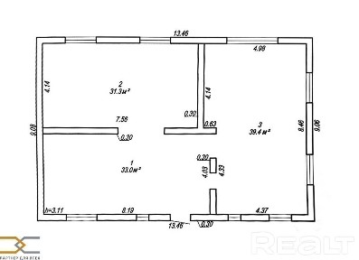Купить дом, д. Смолинец, Узденский район, 61км от Минска