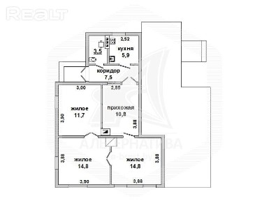 Брестская область, Брестский район, г. Брест, Ленинский район, Граевка, 52.111478, 23.685042