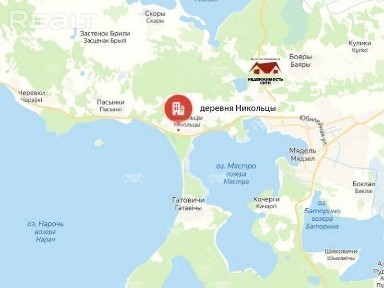 Большой дом рядом с озерами Нарочь и Мястро