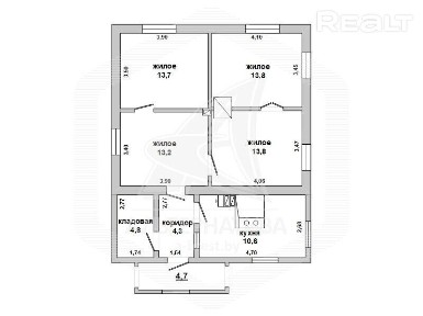 Продажа жилого дома в Брестском районе, Домачевско 240652