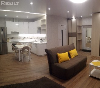 Снять 1-комнатную квартиру на сутки, г. Минск, ул. Репина, 4