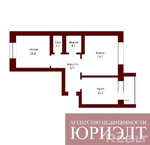 Лот. 35623 2-комнатная квартира, ул. Республиканская