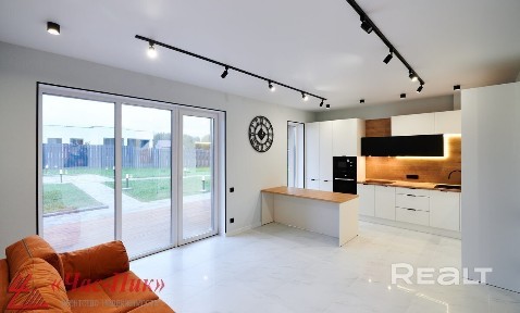 Новый современный коттедж премиум-класса 100% готовности с мебелью коттеджном посёлке 