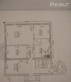 Купить дом, г. Петриков, пер. Колхозный, 3