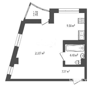 Квартира в квартале Западная Европа дом РИМ, в ЖК Минск-Мир