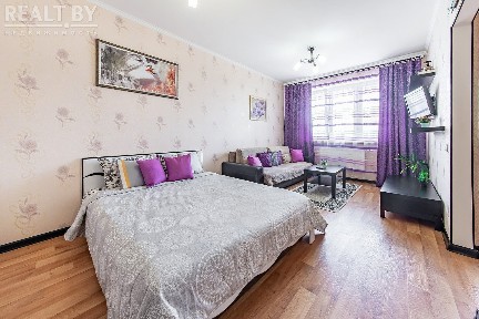 Снять 1-комнатную квартиру на сутки, г. Минск, просп. Правда газеты, 15