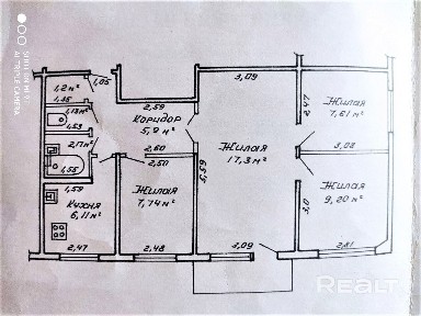 Продается 4-комнатная квартира по ул. Кожара, д. 32