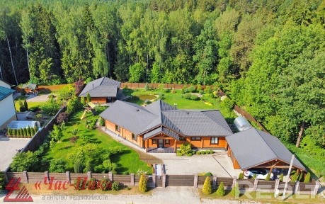 Эксклюзивный VIP-коттедж в лесу с собственным водоёмом!