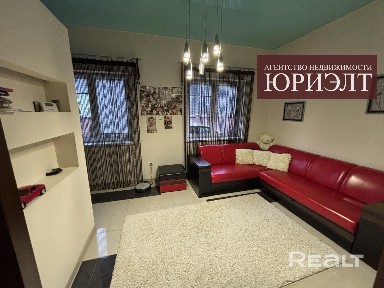 стильный одноэтажный блочный жилой дом в д. Коробчицы