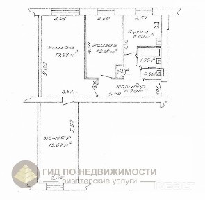 3-х комнатная квартира в самом центре Новобелицкого района