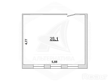 Административное помещение в Бресте в аренду 250039A