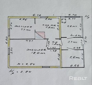 Купить дом, д. Лисно, Клястицкая, 1/Б (Верхнедвинский р-н, Витебская область)