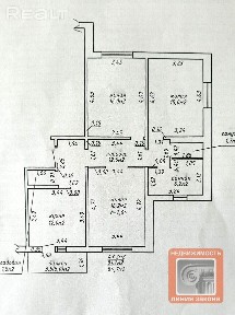 3 к. кв-ра, ул. Барыкина, д. 86, г. Гомель