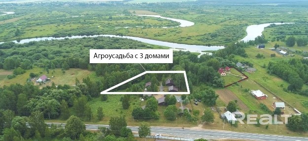 Агроусадьба 25 соток на реке Березина