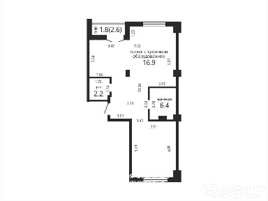 Купить 2-комнатную квартиру, г. Минск, ул. Ложинская, 20