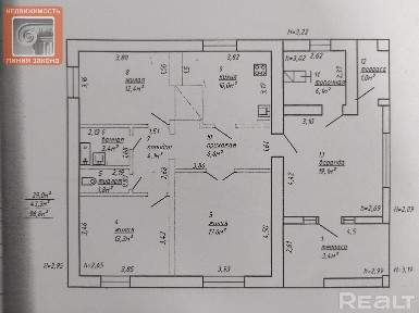 Дом, аг Залесье, ул. Школьная, Чечерский р-н