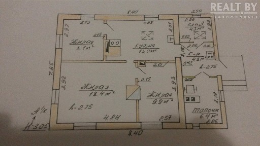 Купить дом, г. Слоним, пер. Островского, 14