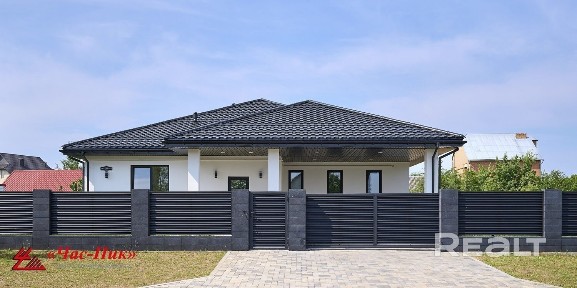Новый стильный коттедж в престижном коттеджном посёлке аг. Колодищи!