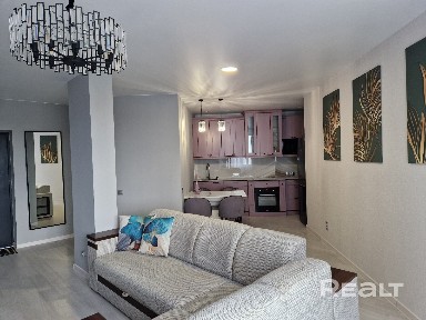 Новая квартира-студия в центре Гродно.