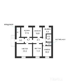 УЮТНЫЙ ДОМ В ДЕРЕВНЕ БРЕСТСКОГО РАЙОНА