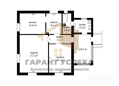Лот 8932. Продажа дома в Жабинке