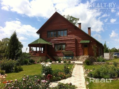 Дом для круглогодичного проживания на оз. Волчино (Мядельск)