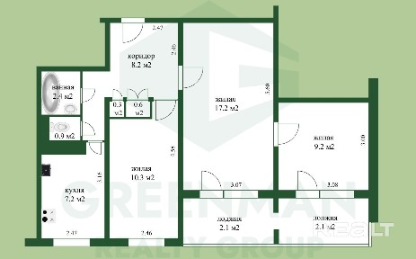 Лучшее предложение 3-х комнатной квартиры возле станции метро Восток!