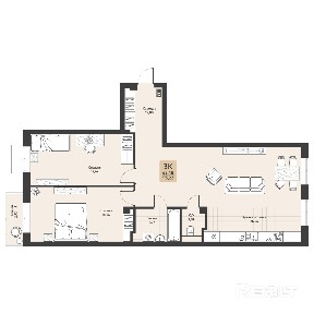 Купить 3-комнатную квартиру, г. Брест, просп. Машерова, 58