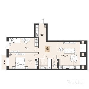 Купить 3-комнатную квартиру, г. Брест, просп. Машерова, 58