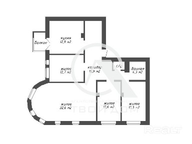 Купить 4-комнатную квартиру, г. Брест, ул. Зубачева