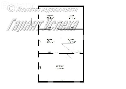 Лот 6870. Ганцевичский р-н. Продажа дома 50.9 м²\2