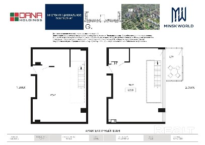 Бизнес-апартаменты 3049 в Минск Мир / Дом 21.1, площадью 129 кв. м.